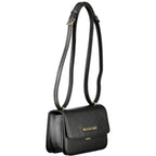 Mario Valentino Black Polyurethane Womens Bag