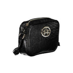 La Martina Black Polyurethane Women Handbag