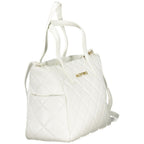 Mario Valentino White Polyurethane Women's Bag