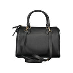 Mario Valentino Black Polyurethane Women's Bag