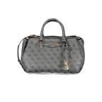 Guess Jeans Nero Poliuretano Women Handbag