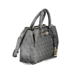 Guess Jeans Nero Poliuretano Women Handbag