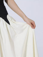 YSONA Two Tone Tube Maxi Dress — styling view | Women's Dress | Shop YSONA