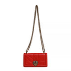 Dolce & Gabbana Red Quilted Devotion Crossbody 11 PRO Phone case bag