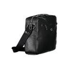 Calvin Klein Nero Recycled Polyester Men Briefcase