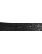 Dolce & Gabbana Black Leather Classic Metal Logo Buckle Belt