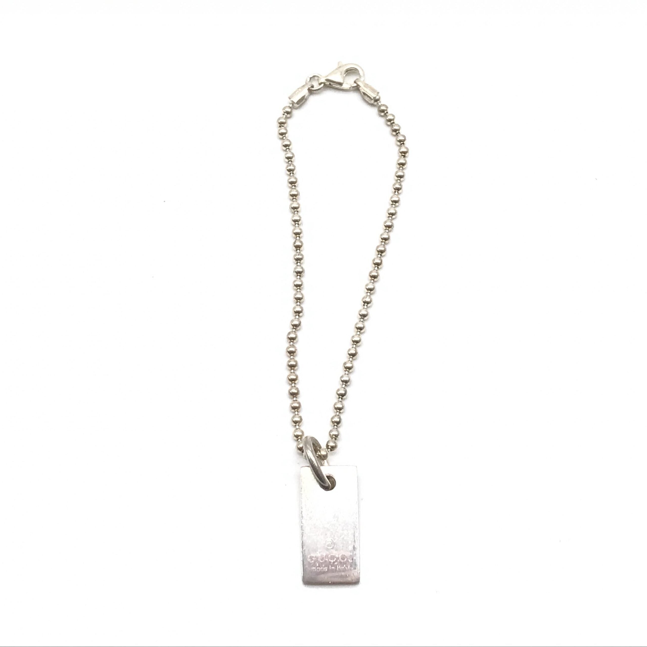 925 Sterling Silver Gucci Necklace - view 2