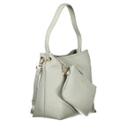 Mario Valentino Grey Polyurethane Women's Bag