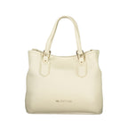 Mario Valentino Beige Polyurethane Women's Bag