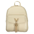 Mario Valentino Beige Polyurethane Women's Backpack