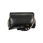 Mario Valentino Nero Polyurethane Woman Shoulder Bag