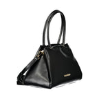 Mario Valentino Black Polyurethane Women's Bag