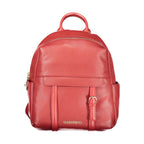 Mario Valentino Rosso Polyurethane Women's Backpack
