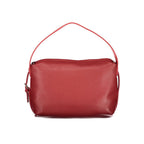 Mario Valentino Rosso Polyurethane Women's Bag with Adjustable Strap