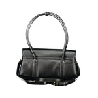 Mario Valentino Black Polyurethane Women's Bag