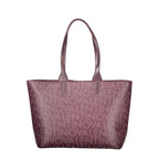 Mario Valentino Rosso Polyurethane Women's Bag with Handles