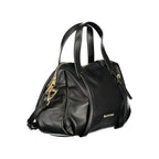 Mario Valentino Black Polyurethane Women's Bag