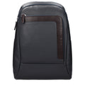 Piquadro Gray Leather Backpack