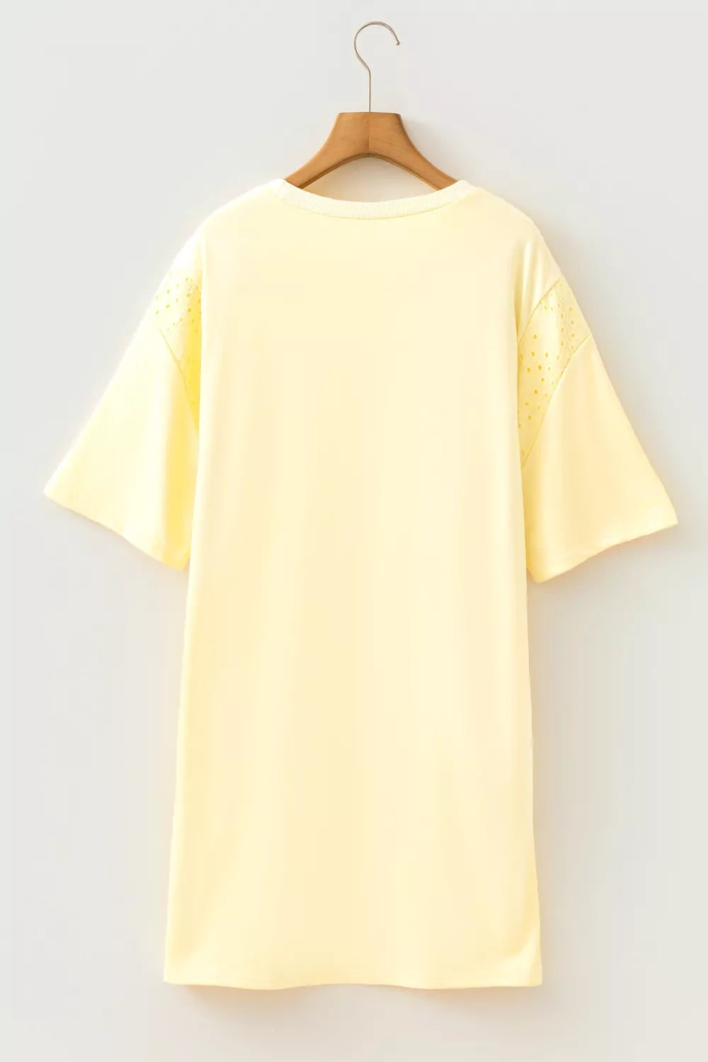 YSONA Round Neck Half Sleeve T-Shirt Dress — model wearing | Women's Dress | Shop YSONA