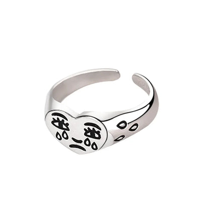 Retro Peacock Frog Ring Men Women Fashion Alloy Rings Animal Wings Hip Hop Rock Jewelry Gift Resizable Wholesale