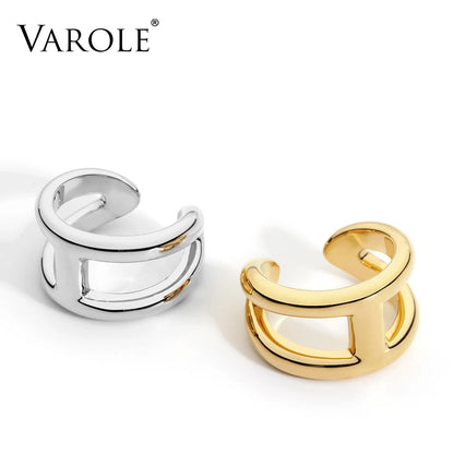VAROLE Punk Ring Minimalist Midi Finger Rings For Women Fashion Jewelry Gifts Bagues Anillos Mujer Aneis Feminino