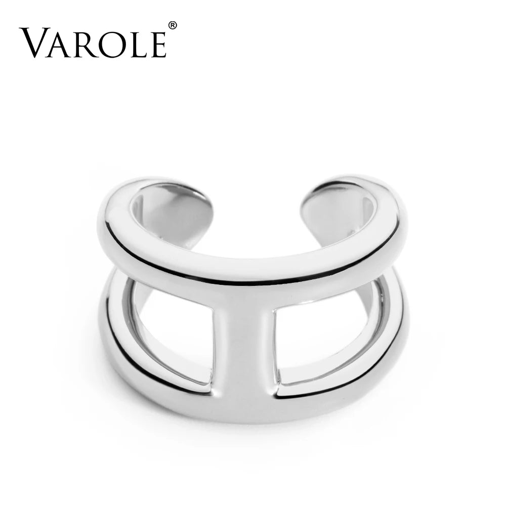 VAROLE Punk Ring Minimalist Midi Finger Rings For Women Fashion Jewelry Gifts Bagues Anillos Mujer Aneis Feminino