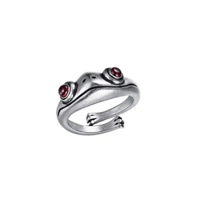 Retro Peacock Frog Ring Men Women Fashion Alloy Rings Animal Wings Hip Hop Rock Jewelry Gift Resizable Wholesale