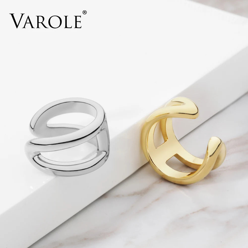 VAROLE Punk Ring Minimalist Midi Finger Rings For Women Fashion Jewelry Gifts Bagues Anillos Mujer Aneis Feminino