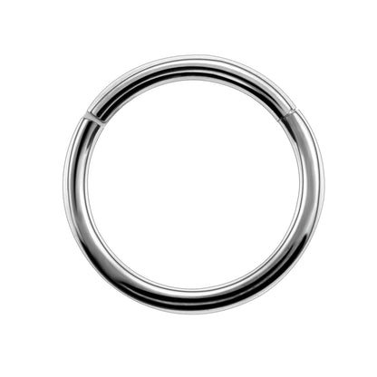 1PC G23 Titanium Hinged Segment Nose Ring 16g&14g Nipple Clicker Ear Cartilage Tragus Helix Lip Piercing Unisex Fashion Jewelry