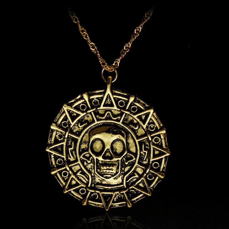 Stainless Steel 7 Archangel Seal Necklace Men's Solomon Kabbalah Seal Pendant Supernatural Protection Amulet Magical Jewelry