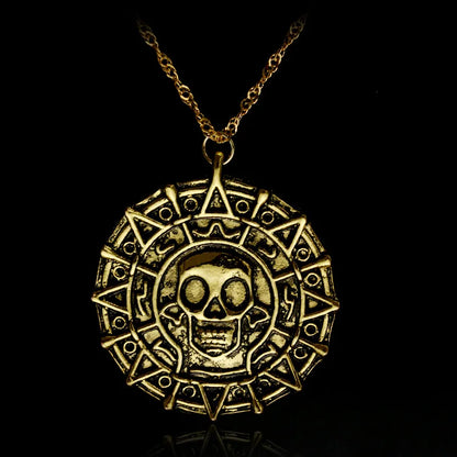 Stainless Steel 7 Archangel Seal Necklace Men's Solomon Kabbalah Seal Pendant Supernatural Protection Amulet Magical Jewelry