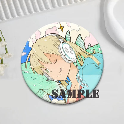 Soul Eater Brooches Anime Figure Lapel Pins Maka Albarn Death The Kid Cartoon Badge for Backpack Accessories Clothes Decoration