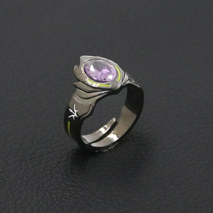 1PC Anime Code Geass Rings for Men Women Lelouch vi Britannia Adjustable Finger Ring Fans Party Jewelry Gift