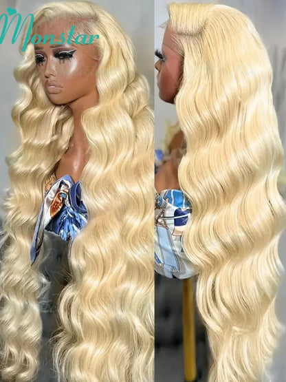 613 Honey Blonde Body Wave HD Lace Frontal Wig – 13x4, 13x6 & 360 Transparent Lace