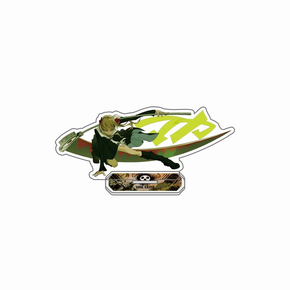 Soul Eater 15cm Acrylic Standee Anime Figure keyring Death the Kid Maka Albarn Black Star Tsubaki Desk Ornament Gift