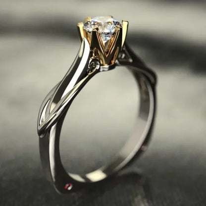 Pure 925 Sliver Ring for Women Natural Moissanit Rings with Gemstones Beautiful Jewelry Couples Wedding Accessories New Trend