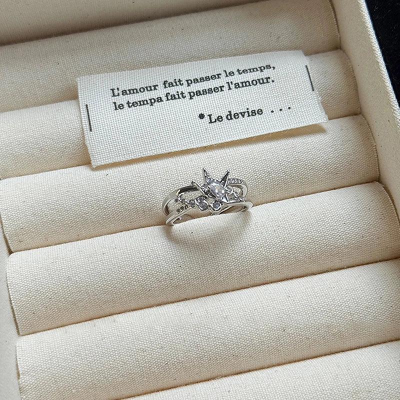 Game Love And Deepspace Cosplay Rings Heroine Caleb Xavier Sylus Zayne Rafayel Wedding Rings Couple Women Halloween Party Gifts
