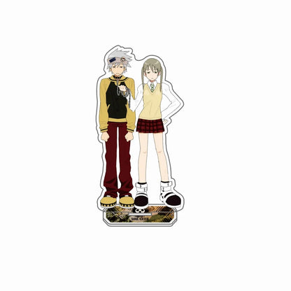 Soul Eater 15cm Acrylic Standee Anime Figure keyring Death the Kid Maka Albarn Black Star Tsubaki Desk Ornament Gift