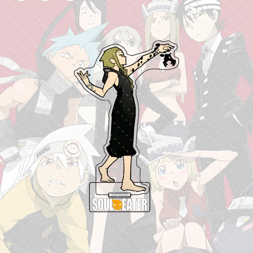 Anime“Soul Eater”Acrylic Character Tsugumi Harudori, Kid Standing Model Stand Exquisite Desktop Decoration Halloween Gift 15CM