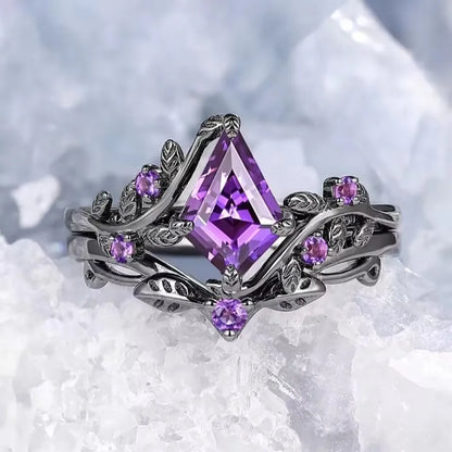 Luxury Zircon Rings For Women Girls Crystal Engagement Wedding Ring Adjustable Party Stainless Stee Finger Rings Jewelry Gifts
