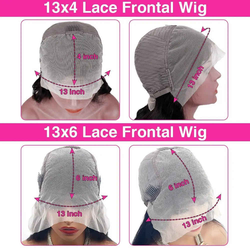 Ombre Brown Highlight P4/27 Bone Straight HD Lace Front Wig – 13x4 & 13x6