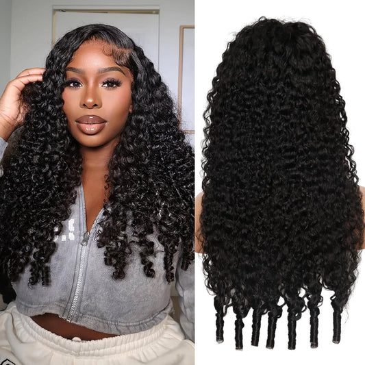 Burmese Curly 13x6 Lace Frontal Wig – Pre-Plucked HD Transparent 13x4, 200%
