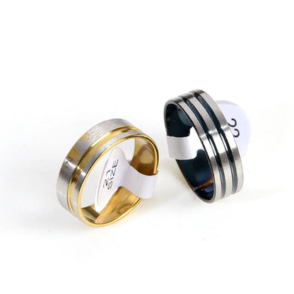 Mens Womens Stainless Steel Rings Fashion Jewelry Party Gift Wedding Rings Mix Style Wholesale 100pcs/Lots