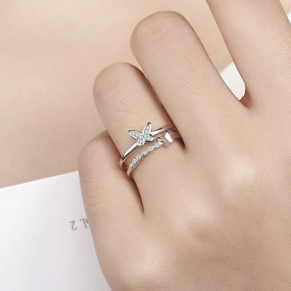 925 Sliver Rings Shining 5A Zircon for Women Wedding Engagement Sterling Silver Jewelry Fashion Luxury Gift High Quality