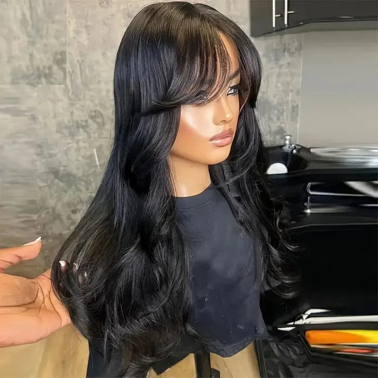 Raw Body Wave HD Lace Front Wig – Natural Color 13x6 & 13x4, 200% Density
