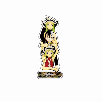Soul Eater 15cm Acrylic Standee Anime Figure keyring Death the Kid Maka Albarn Black Star Tsubaki Desk Ornament Gift