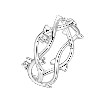 925 Sterling Silver Three-Ring Stackable Ring for Women Simple Fashion Design Fine Jewelry Perfect for Birthday Party Gift 2026