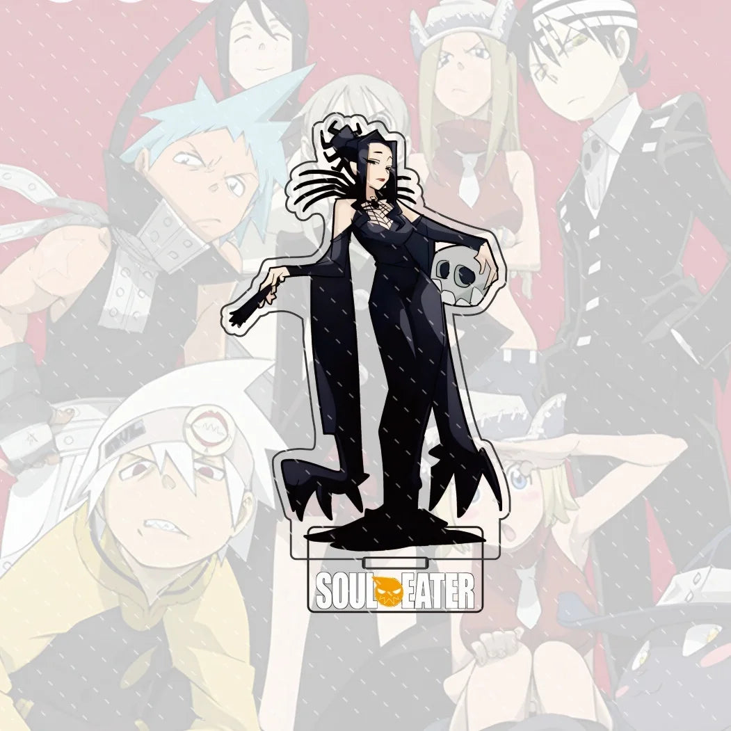 Anime“Soul Eater”Acrylic Character Tsugumi Harudori, Kid Standing Model Stand Exquisite Desktop Decoration Halloween Gift 15CM