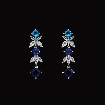 2025 New 4-piece Ring Cubic Zirconia Bridal Wedding Jewelry Set, Dubai Nigeria Crystal Wedding Jewelry Set