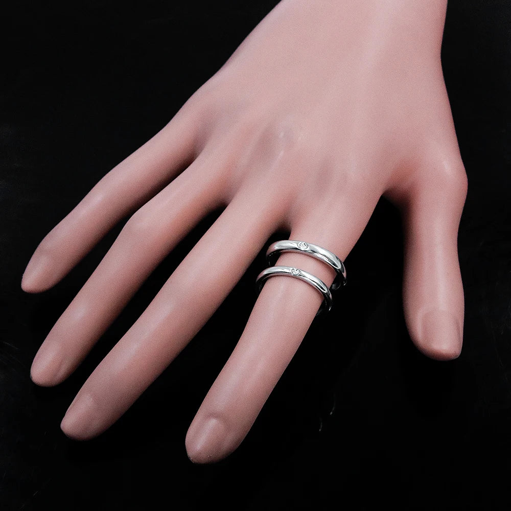 Anime Jujutsu Kaisen Yuta Okkotsu Rings Cosplay Props Men Women Couple Lover Ring Jewelry Accessories Gifts
